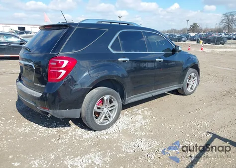 2016 Chevrolet Equinox Ltz from USA, damaged, VIN 2GNFLGE32G6181320